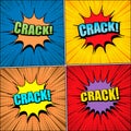 Comic Crack wordings collection