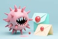 comic e-mail virus