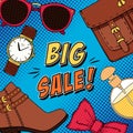 Comic fashion big sale pop art background