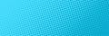 Comic halftone dots background blue color. Comic background. Halftone dots background