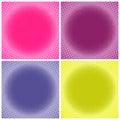 Comic multicolored halftone background