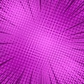 Comic page light purple background Royalty Free Stock Photo