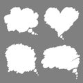 Comic speech bubbles