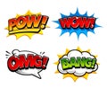 Comic Speech Bubbles