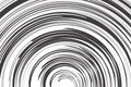 Comic speed lines background for manga and anime. Vector radial action effect. Black radiating stripes.