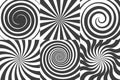 Comic swirl backgrounds