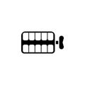 comic teeth icon. Element of joke dat icon. Premium quality graphic design icon. Signs and symbols collection icon for websites,