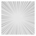 Comics Radial Speed Lines graphic effects. Vector