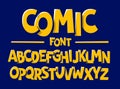 Comics style font