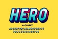 Comics super hero style font