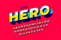 Comics super hero style font