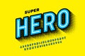 Comics Super Hero style font