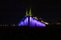 Sunshine Skyway Bridge Lit Up - 2