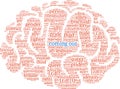 Coming Out Word Cloud Royalty Free Stock Photo