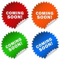 Coming soon Royalty Free Stock Photo