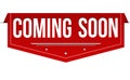 Coming soon banner design banner design Royalty Free Stock Photo