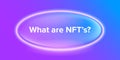 Coming soon on purpleWhat are nft, what is an nft question horizontal banner design template. NFT non-fungible token