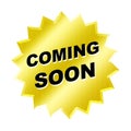 Coming Soon Sign Royalty Free Stock Photo