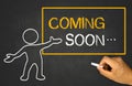 coming soon Royalty Free Stock Photo