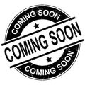 coming soon stamp Royalty Free Stock Photo