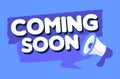 coming soon stay tuned sign Royalty Free Stock Photo