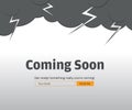 Coming Soon Website Template. Coming Soon Landing Page Design.