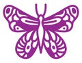 Comma butterfly, icon