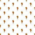 Comma from caramel pattern