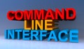 Command line interface on blue