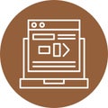 Command Line Vector Icon Design Symbol Royalty Free Stock Photo