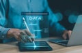 command prompt chatbot generates information AI chat digital technology.