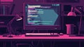 command replicating terminal window Royalty Free Stock Photo