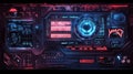 command scrolling terminal window Royalty Free Stock Photo