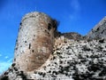 Command Tower of Crak des Chevaliers. Royalty Free Stock Photo