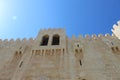 Commander room in Citadel of Qaitbay, Egypt. Royalty Free Stock Photo