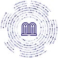 commandment vector icon. commandment editable stroke. commandment linear symbol for use on web and mobile apps, logo, print media