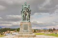 Views of Scottish Highlands /Commando Monument, Scotland