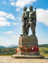 Commando Memorial Scotland Royalty Free Stock Photo