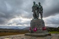 The Commando Memorial in the Scottish Highlands, UK Royalty Free Stock Photo