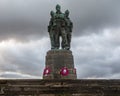 The Commando Memorial in the Scottish Highlands, UK Royalty Free Stock Photo