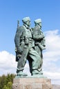 Commando Memorial at Spean Bridge, Highlands, Scotland Royalty Free Stock Photo