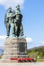 Commando Memorial at Spean Bridge, Highlands, Scotland Royalty Free Stock Photo