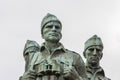 Commando Memorial at Spean Bridge in Scotland. Royalty Free Stock Photo