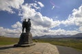 The Commando Memorial at Spean Bridge in the Scottish Highlands