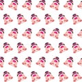 Commando piggy - sticker pattern 06