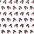 Commando piggy - sticker pattern 16