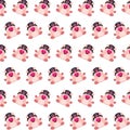 Commando piggy - sticker pattern 19