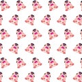 Commando piggy - sticker pattern 27