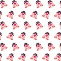 Commando piggy - sticker pattern 28