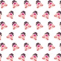 Commando piggy - sticker pattern 35